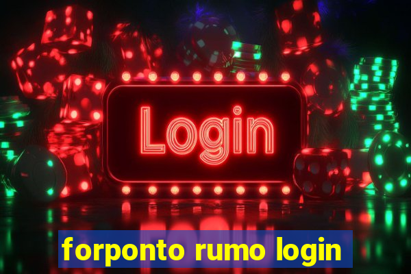 forponto rumo login